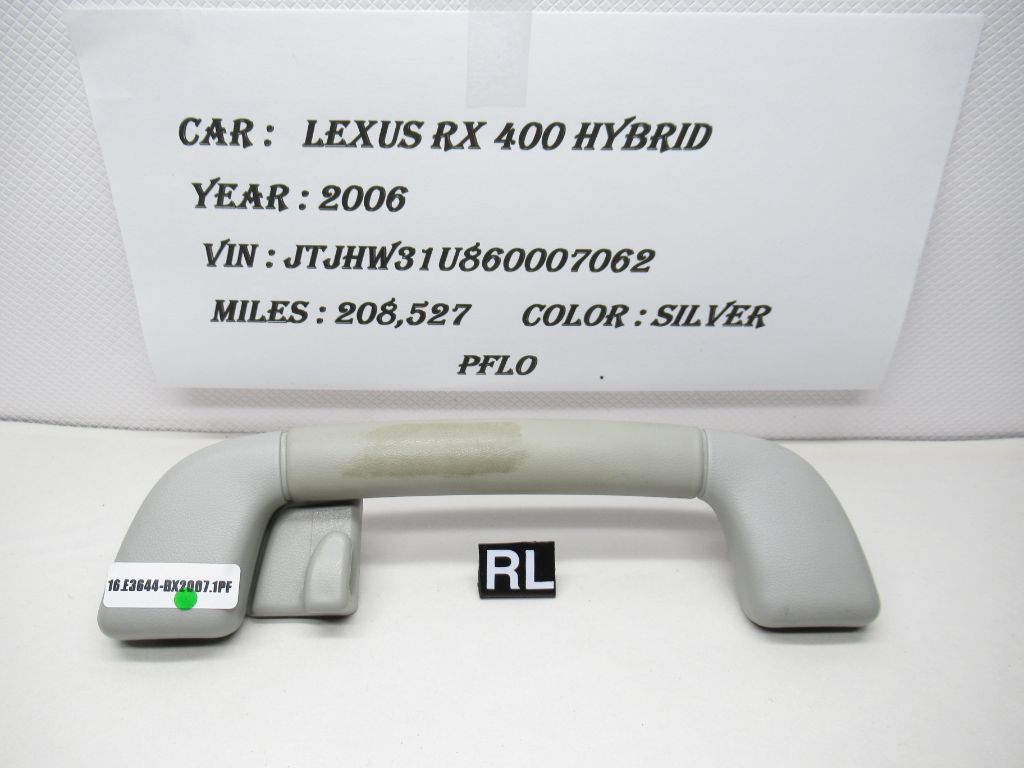 2006 Lexus RX 400 Rear Left Grab Handle 2245155 OEM