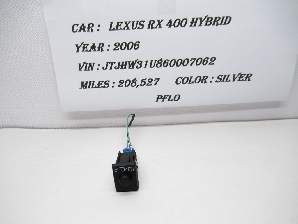 2006 Lexus RX 400 Hybrid Tire Pressure Set Switch 15A257 OEM