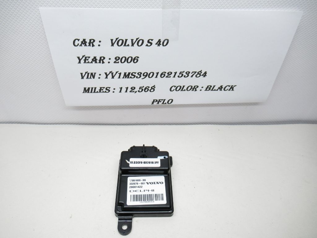 2005-2007 Volvo S40 Right Side Seat Control Module 28001422 OEM