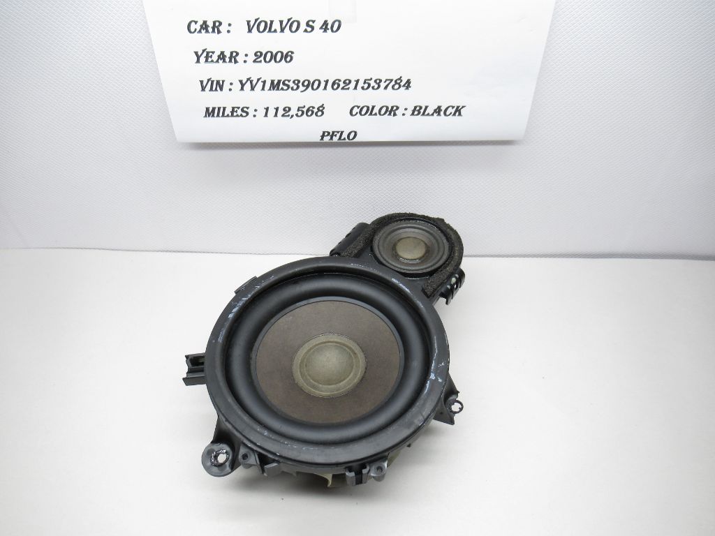 06-07 VOLVO S40 V50 Front Driver Door Speaker 30745913 OEM