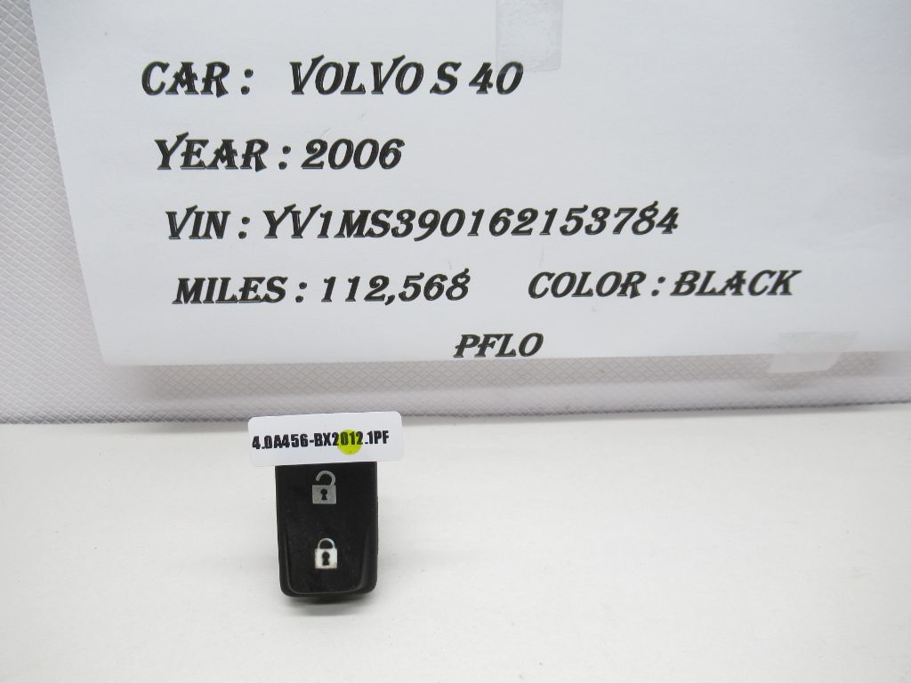 06-07 VOLVO  S40 V50 Door Lock Switch Button 30669957 OEM