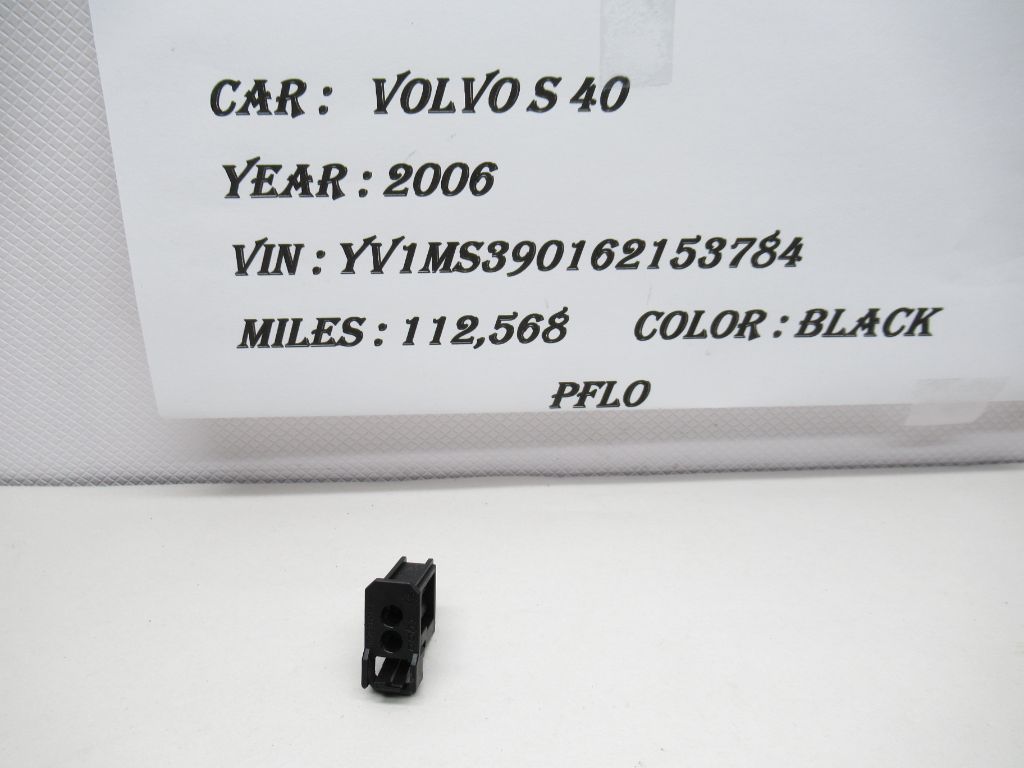 06- 07 Volvo S40 Plug Connector Pigtail 1-1418862-0 OEM