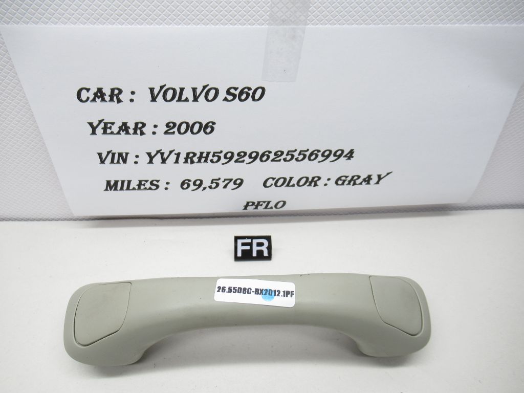 2001 - 2009 VOLVO S60 Front Right Roof Grab Handle OEM