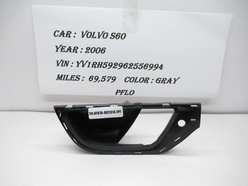 2004-2006 Volvo S60 Inside Door Handle Cover 08652548 OEM