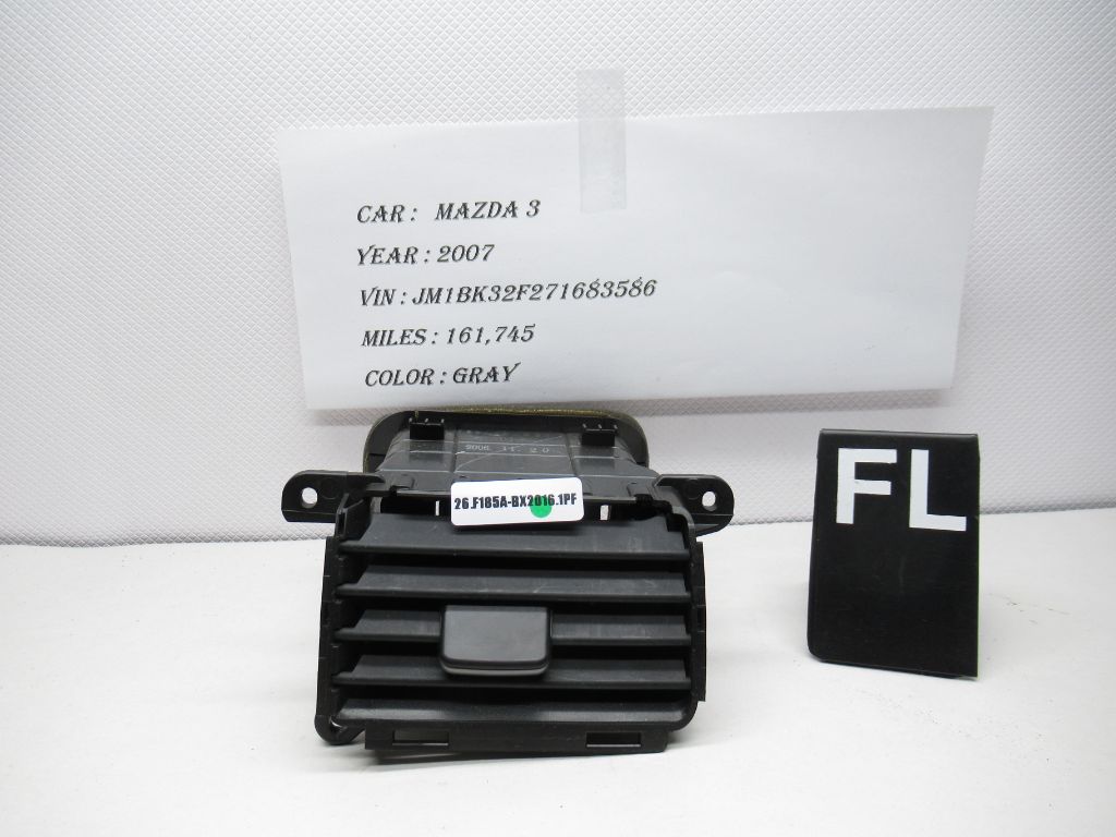 2004-2009 MAZDA 3 Left Air Vent BP4L64930 OEM