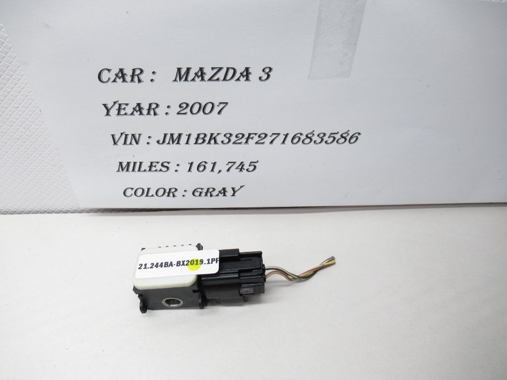 2005-2007 Mazda 3 Safety Satellite Impact Sensor 3M5T14B342AB OEM