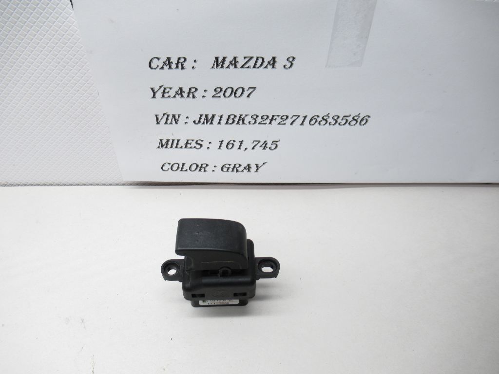 2004-2009 Mazda 3 Window Switch Button B32H66370 OEM