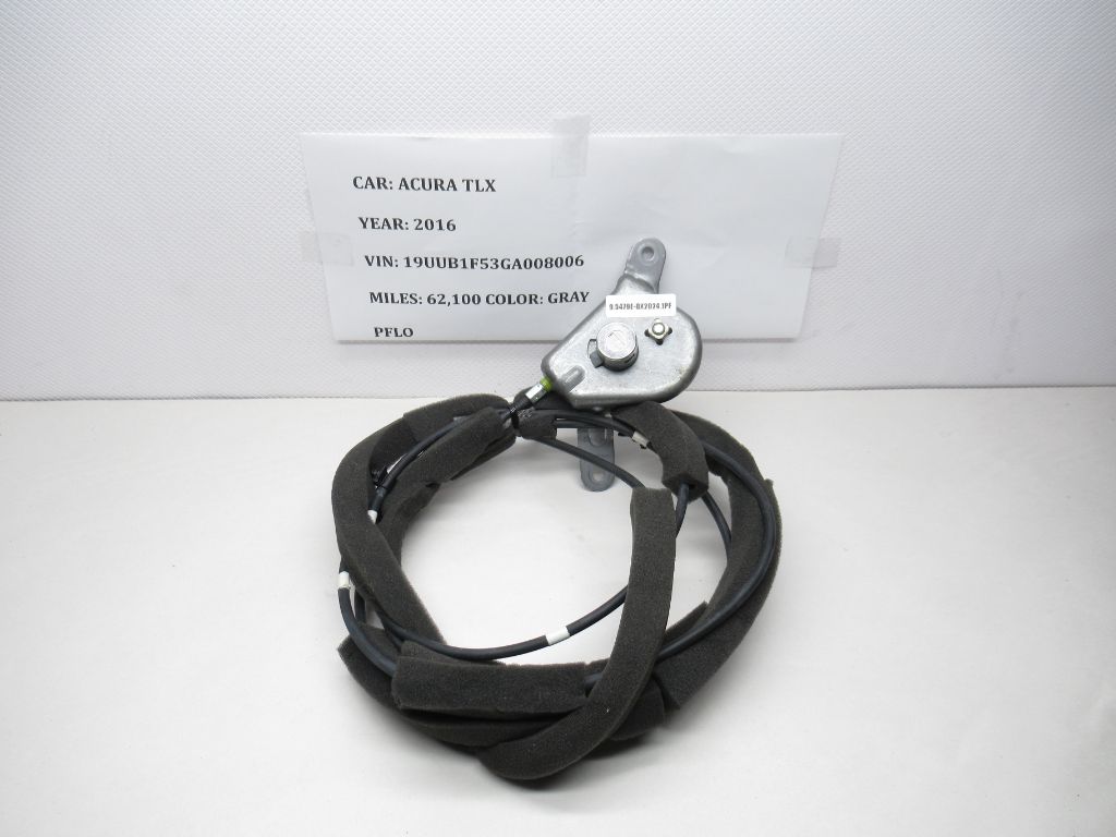 2015-2016 Acura TLX Lock Cylinder Latch Actuator w/ Cable 74861TL2A01 OEM