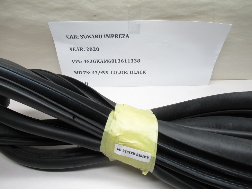 2020 Subaru Impreza Inner Door Opening Seal 63511FL01A OEM