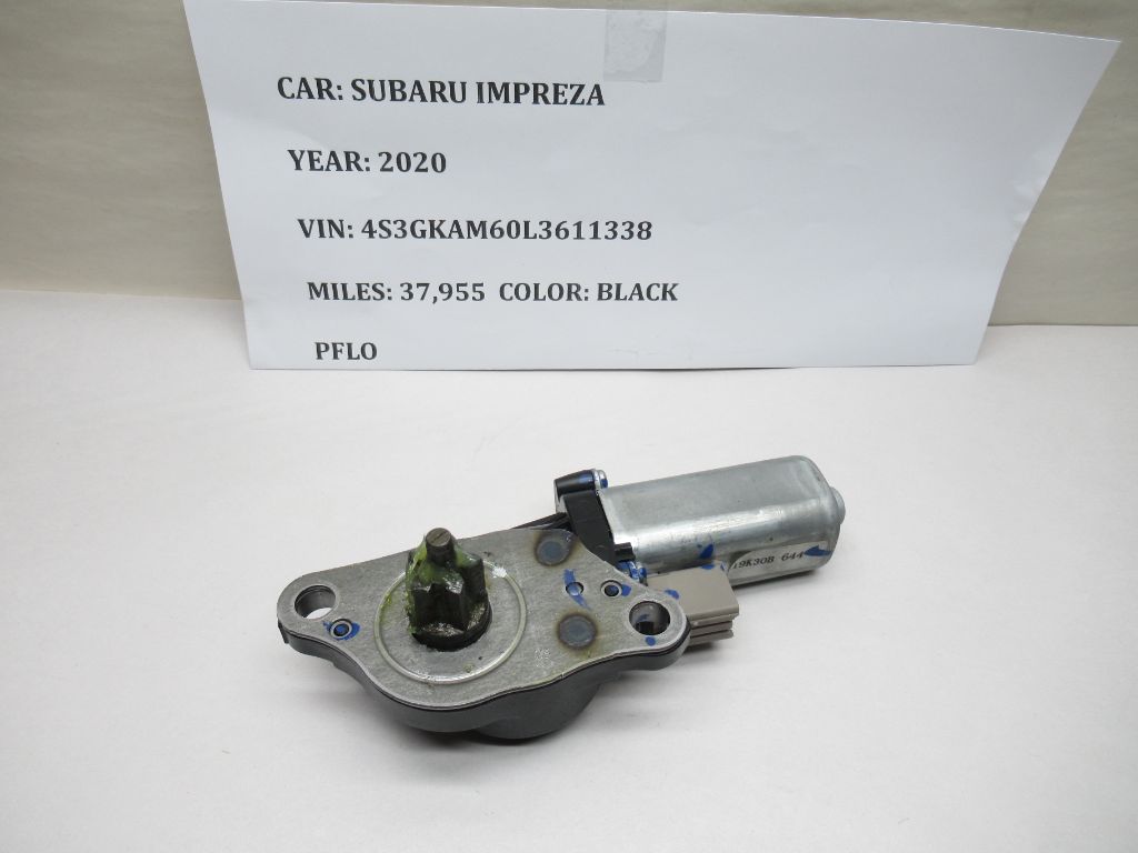 2020 Subaru Impreza Window Motor 0001035D8 OEM