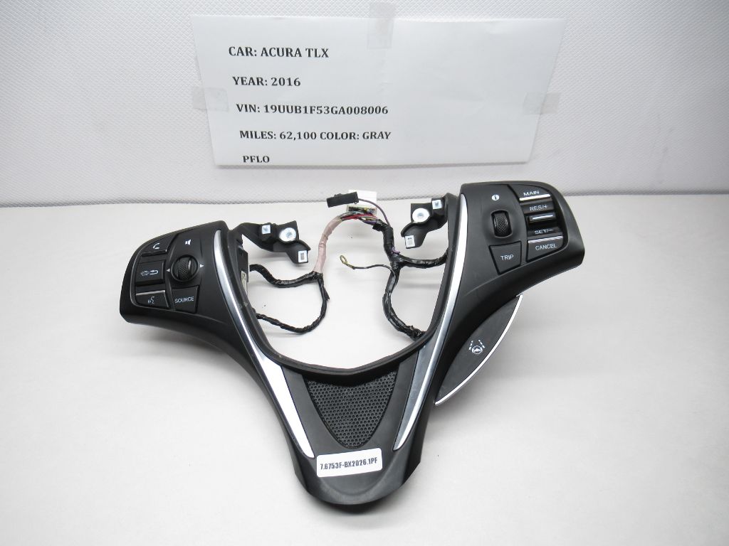 2015-18 ACURA TLX Steering Switch & Bezel Molding Trim Cover 35880TZ3A121M1 OEM