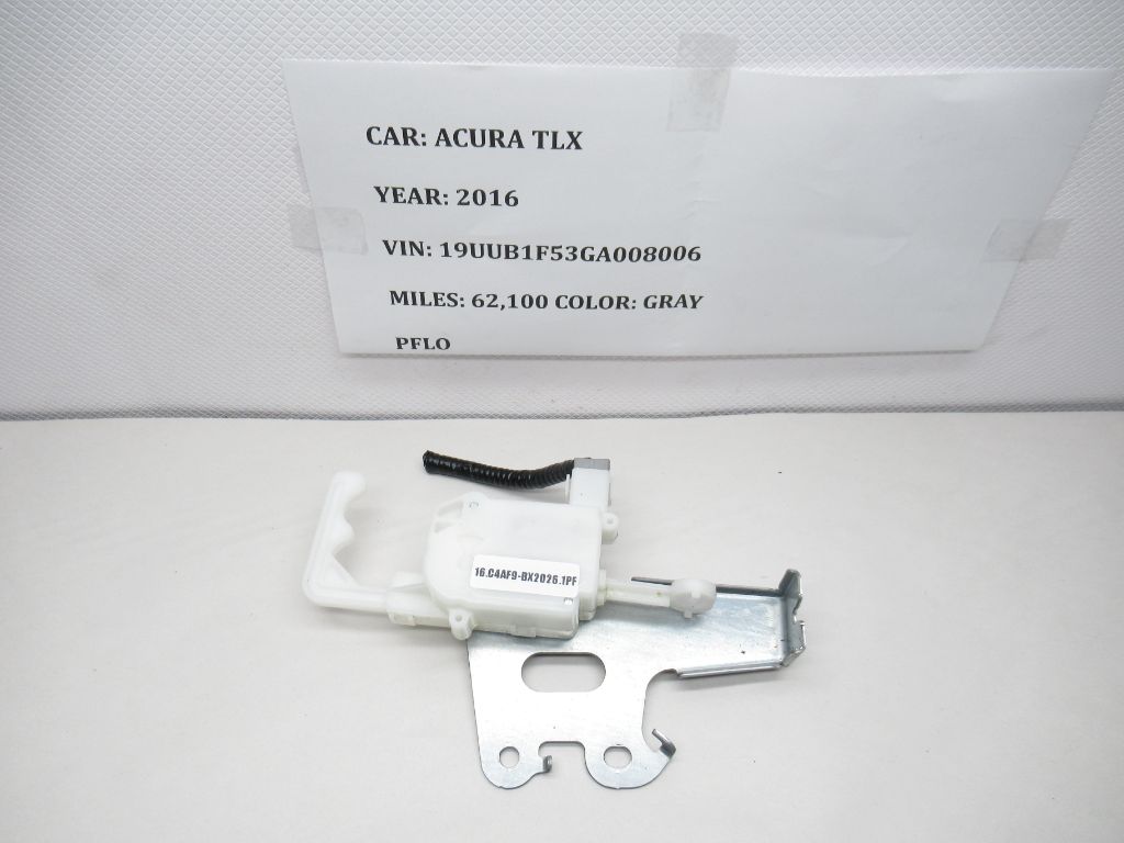 15-20 Acura TLX Fuel Filler Door Lock Latch Actuator & Bracket OEM