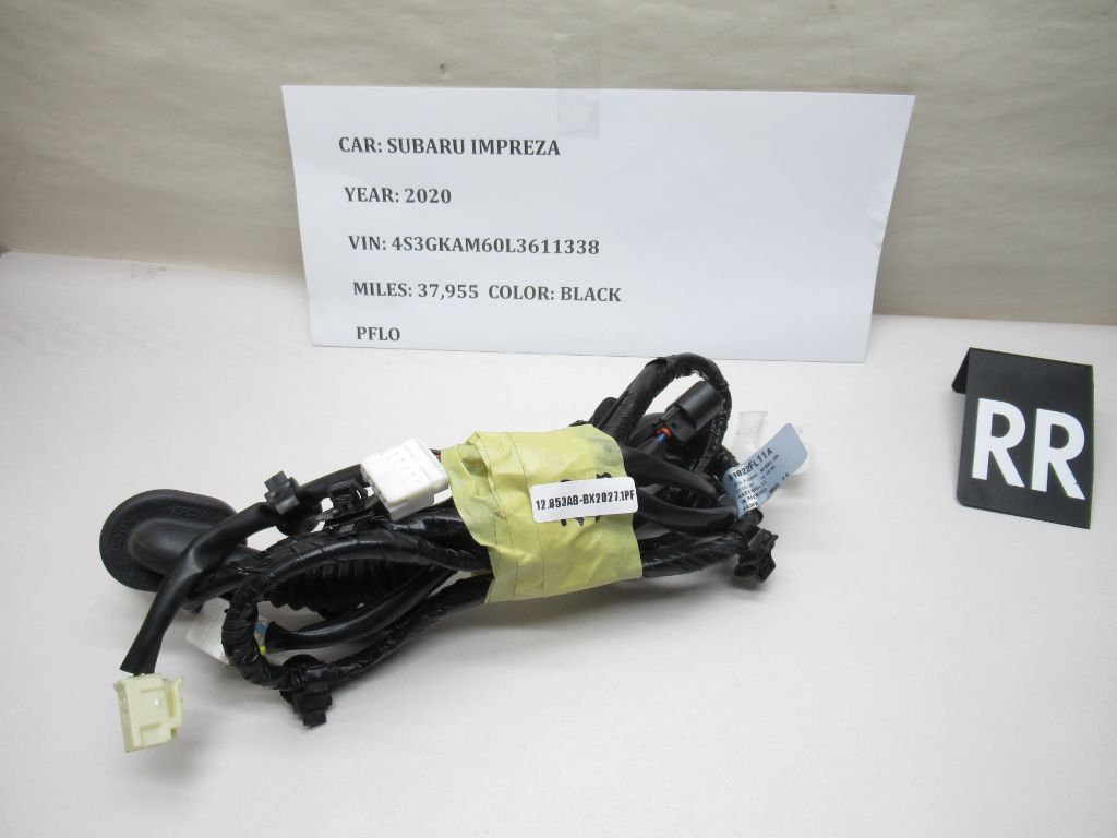 2020-2021 Subaru Impreza Passenger Side Rear Door Wire Harness 81822FL11A OEM