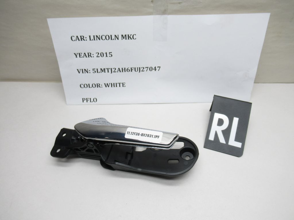 2015-2019 Lincoln MKC Rear Left  Door Interior Handle EJ7B-R266B35-A OEM