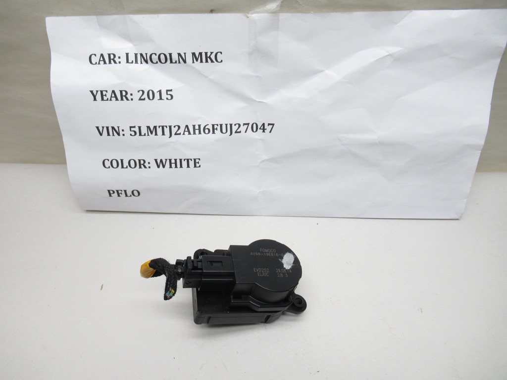 2015-2019 Lincoln MKC Air Flap Servo Actuator AV6N-19E616-BA OEM