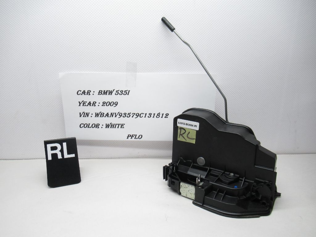 08-13 BMW 535i Rear Left Door Lock Latch Actuator Side A053702 OEM