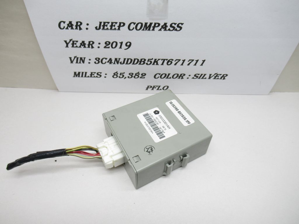 2019 JEEP COMPASS 4WD Suspension Control Module 05033301AH OEM