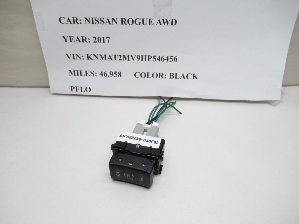 17-18 Nissan Rogue AWD Seat Heat Switch 25500-3Ta1a OEM