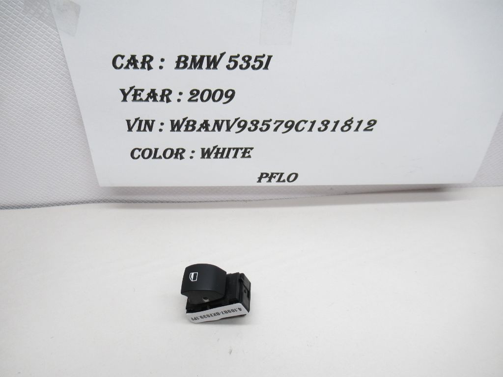 2008-2009 BMW 535I Left Rear Power Window Switch 9113771 OEM