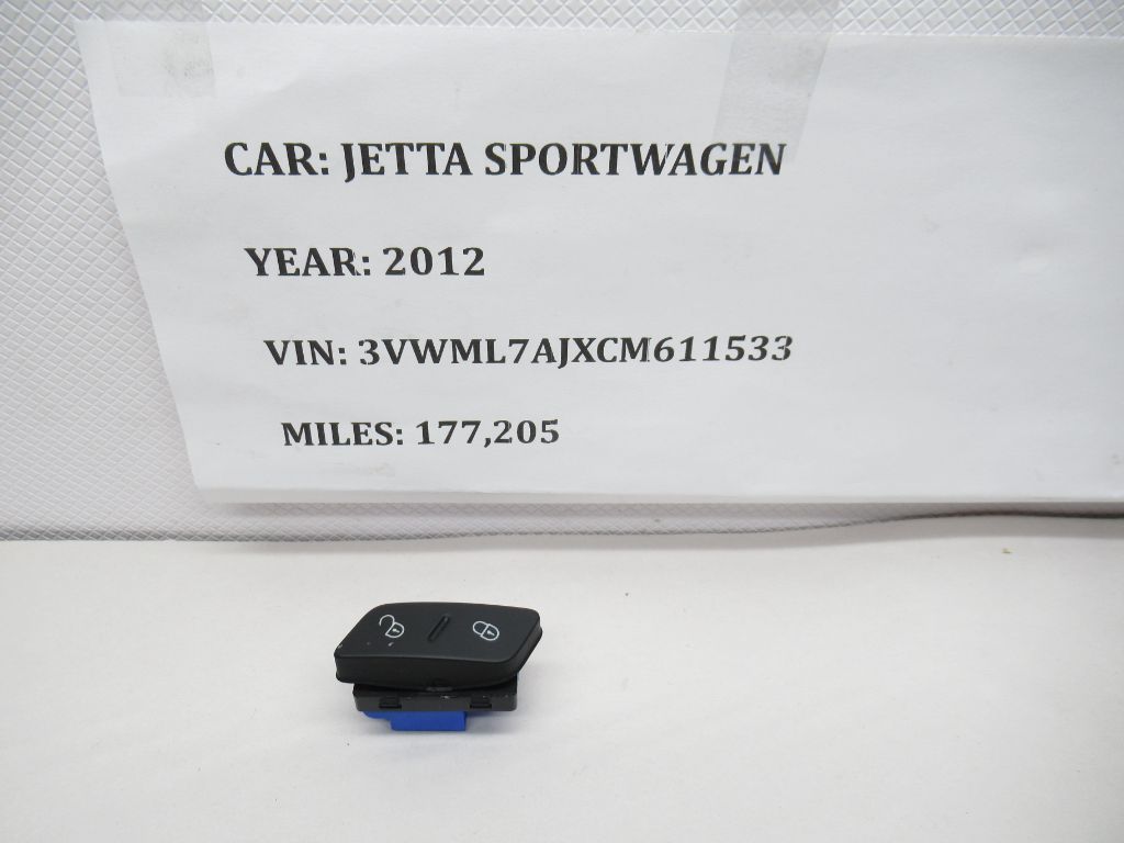 2011-2014 VW Jetta Rear Right Door Lock Switch Button 1K0962126B OEM