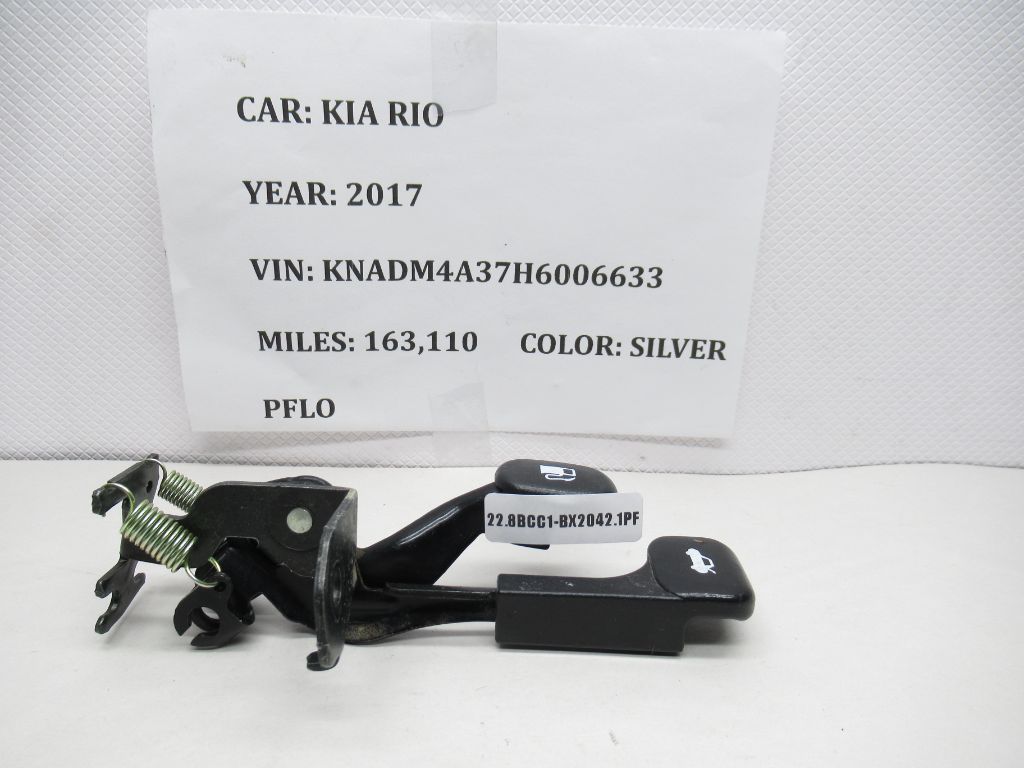 2012-2017 KIA RIO Fuel Tank Trunk Lid Release Handle OEM