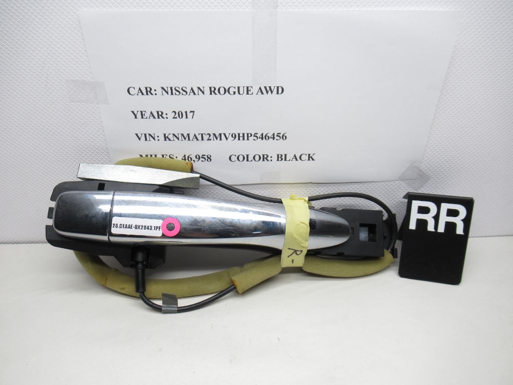 2014-2020 Nissan Rogue Right Rear Exterior Door Handle OEM