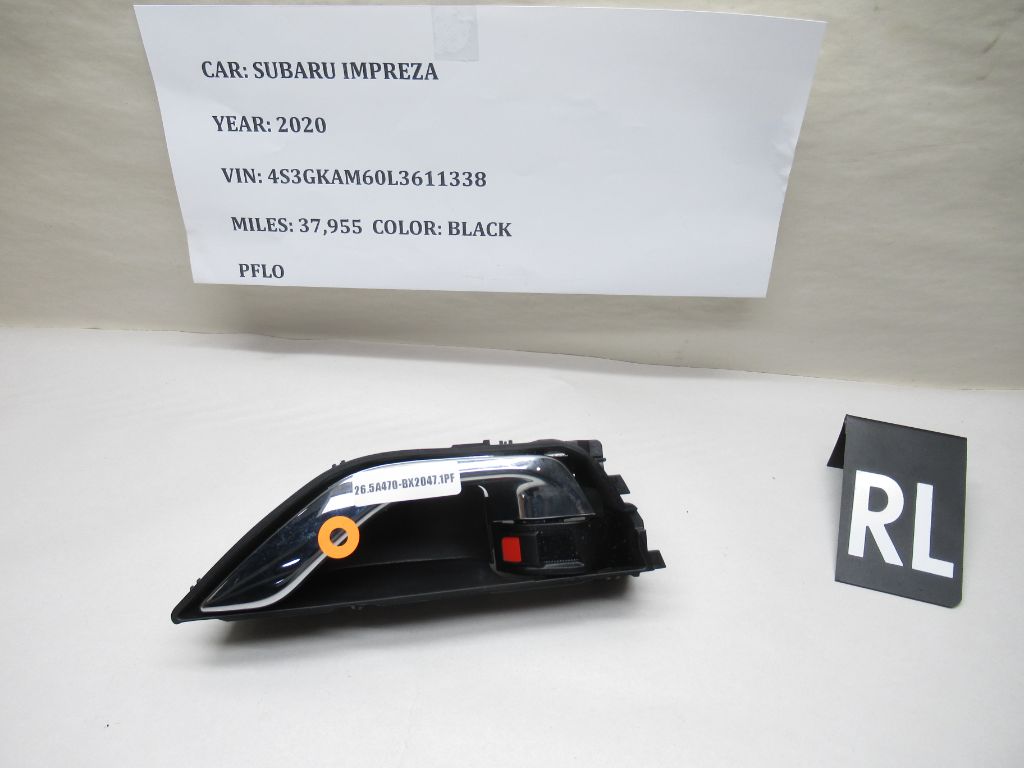 2017-2020 Subaru Impreza Interior Door Handle Left Driver Rear OEM