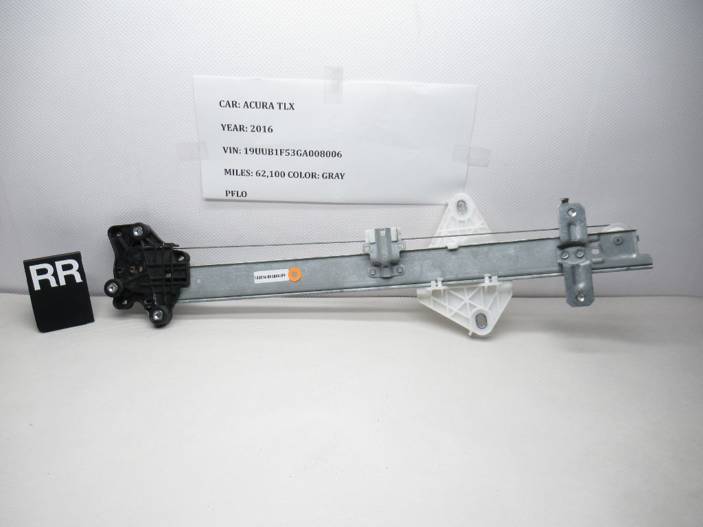 5 -20 Acura TLX Rear Right Door Window Regulator OEM