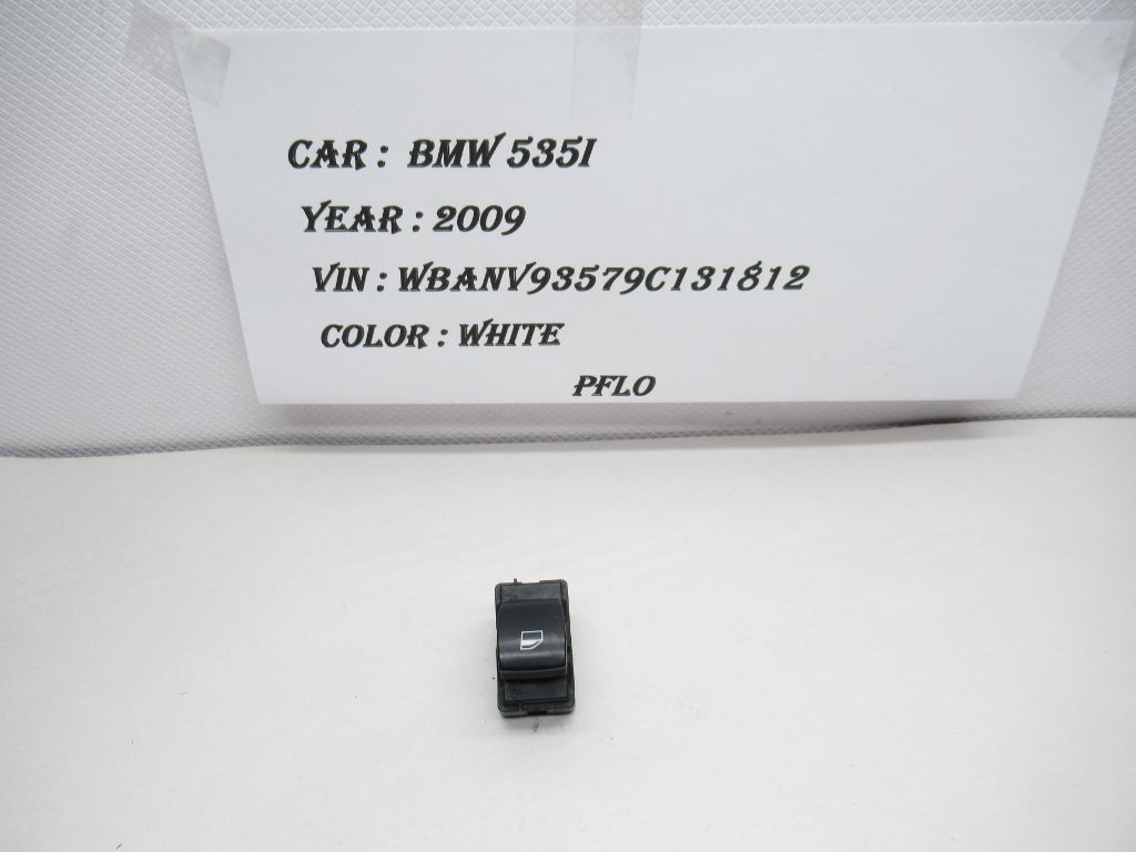 2009 BMW 5 Series Left Rear Power Window Switch 9113771 OEM