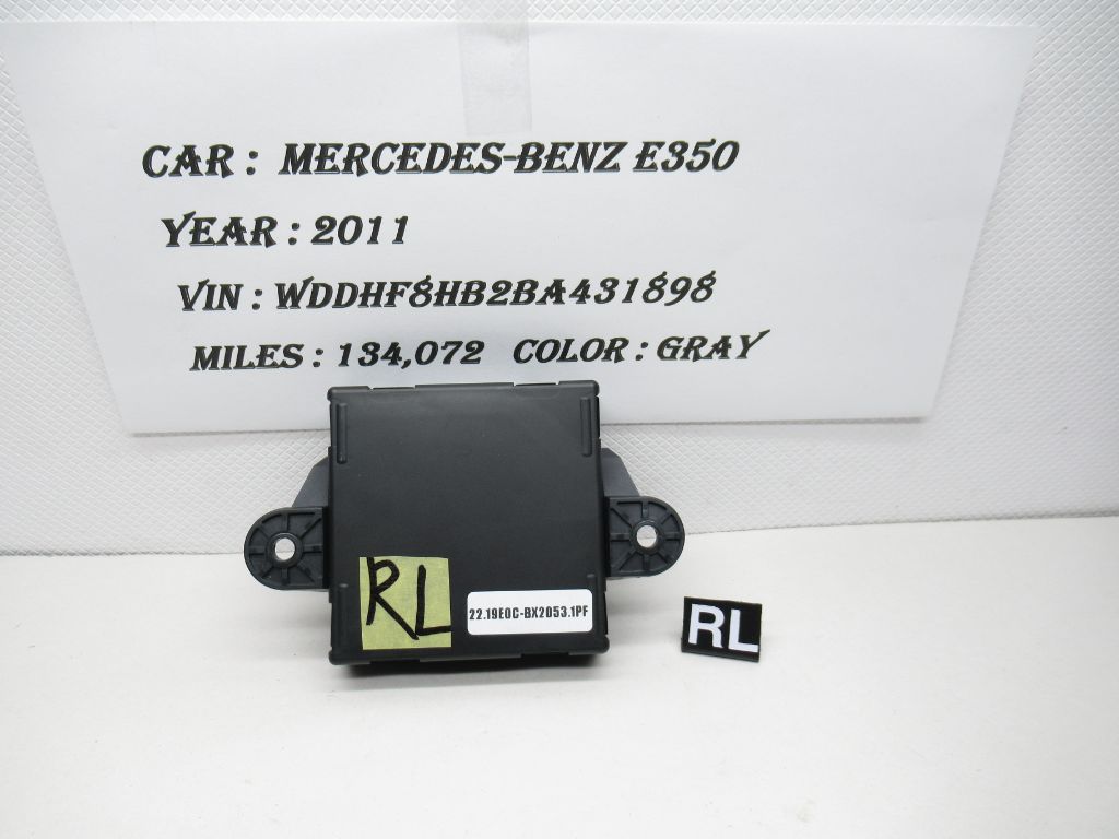 2010-2014 Mercedes E350 Rear Left Side Door Control Module A2129003906 OEM