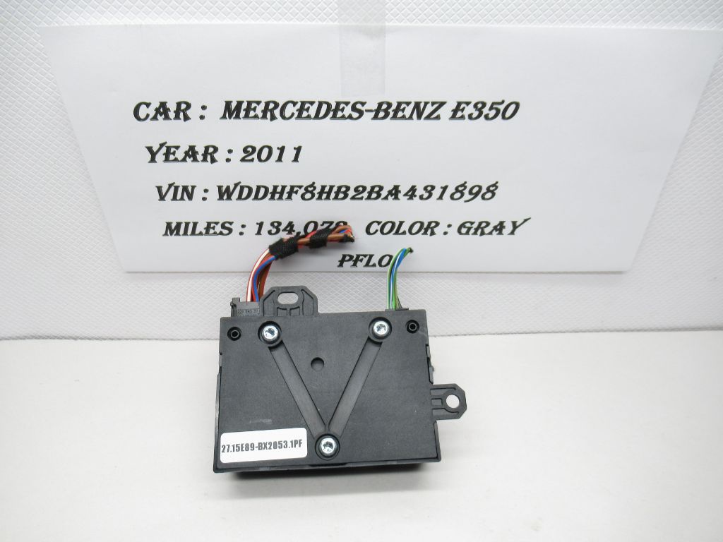 2011-2013 Mercedes E350 Fuel Pump Control Module  2129003408 OEM