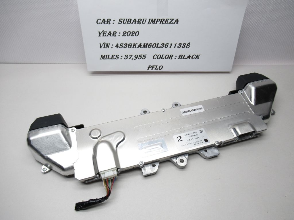 17-20 Subaru Impreza Front Windshield Mounted Eyesight Camera 87501FL060 OEM