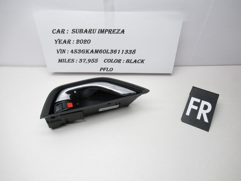 2017 - 2019 SUBARU IMPREZA Front Right Interior Door Handle OEM