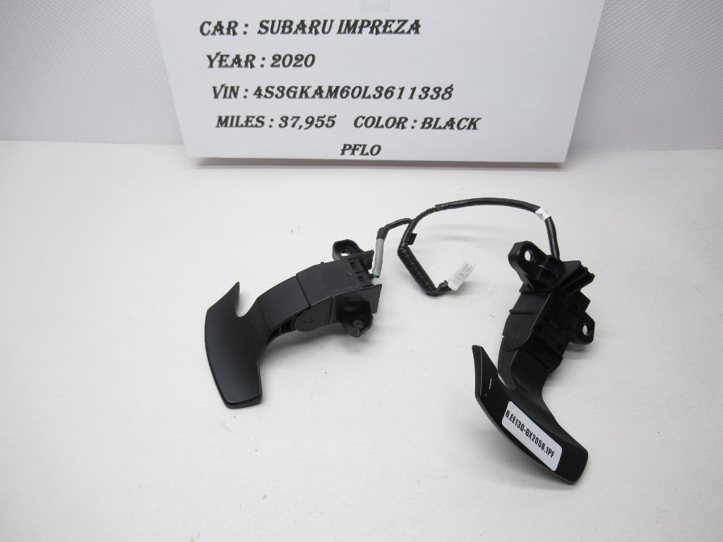 2020 Subaru Impreza Steering Wheel LH & RH Paddle Shifters GS149-01500 OEM