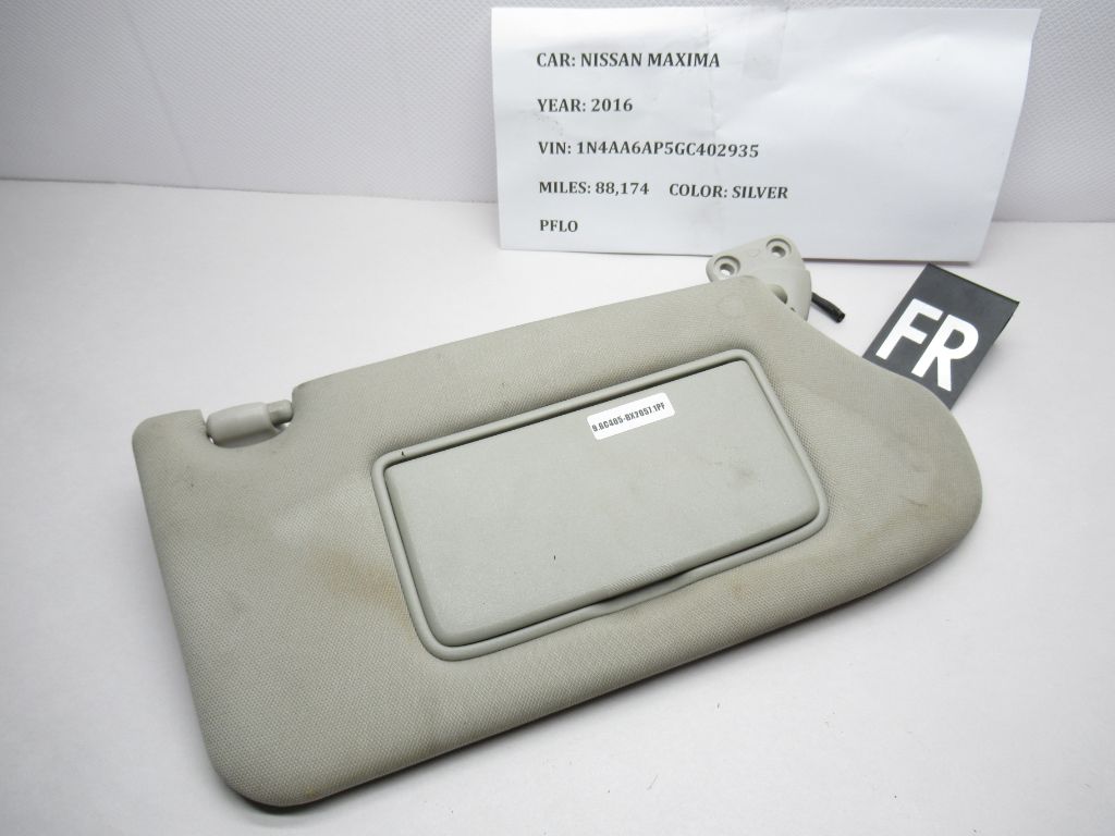 2016 Nissan Maxima Front Right Sun Visor 964004RA0A OEM