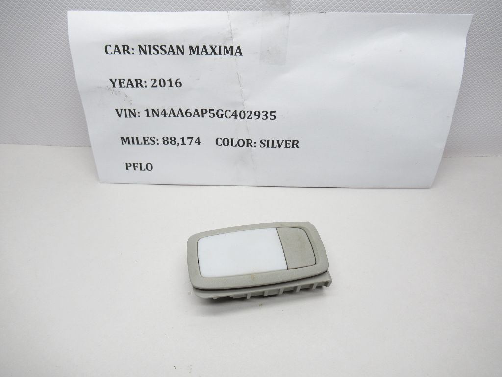 2016 Nissan Maxima Rear Dome Reading Light Lamp 264603GH0A OEM