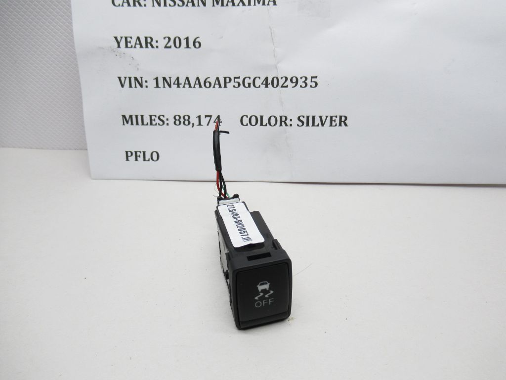 2016 Nissan Maxima Traction Control Switch 251453TA0A OEM
