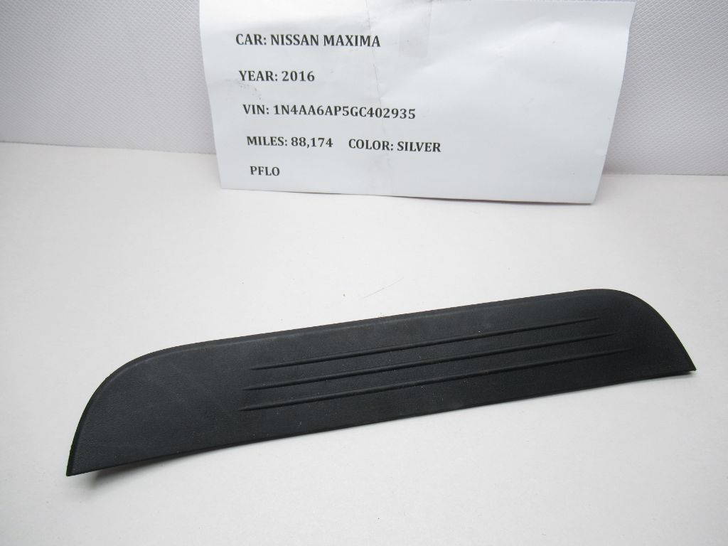 2016-2023 Nissan Maxima Rear RH Side Door Sill Plate 769B34RA0A OEM