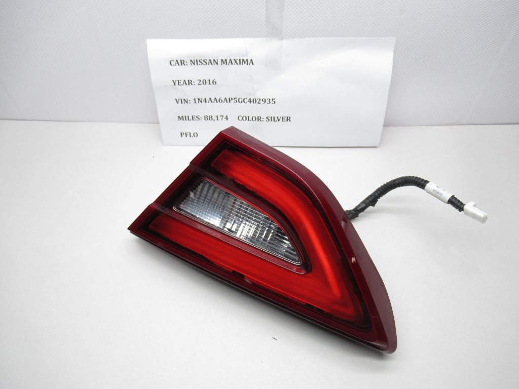 2016-2018 Nissan Maxima Rear Right Side Taillight THK263 OEM