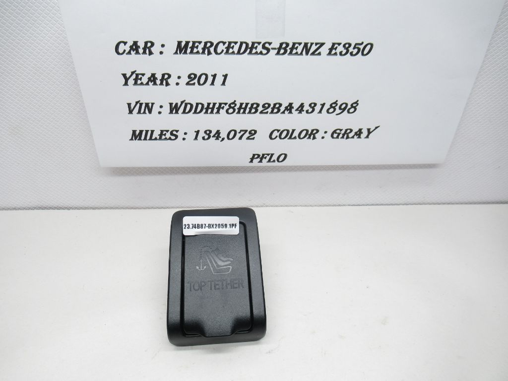 2010-2016 Mercedes-Benz E350 Child Safety Seat Belt Top Lock Cover SP5856 OEM