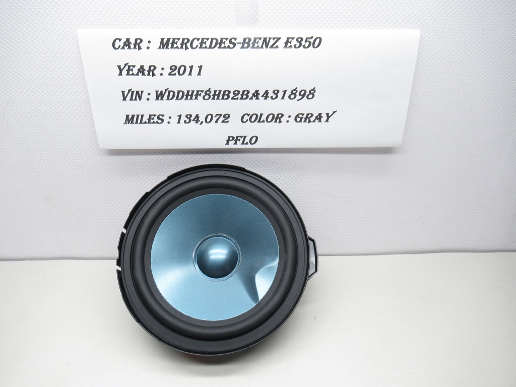 2010-2016 Mercedes W212 E350 Door Audio Sound Speaker A2128200102 OEM