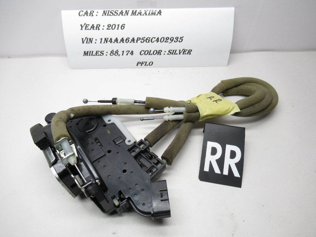 2016 - 2018  Nissan Maxima Rear Passenger Door Lock Actuator G13-15530 OEM