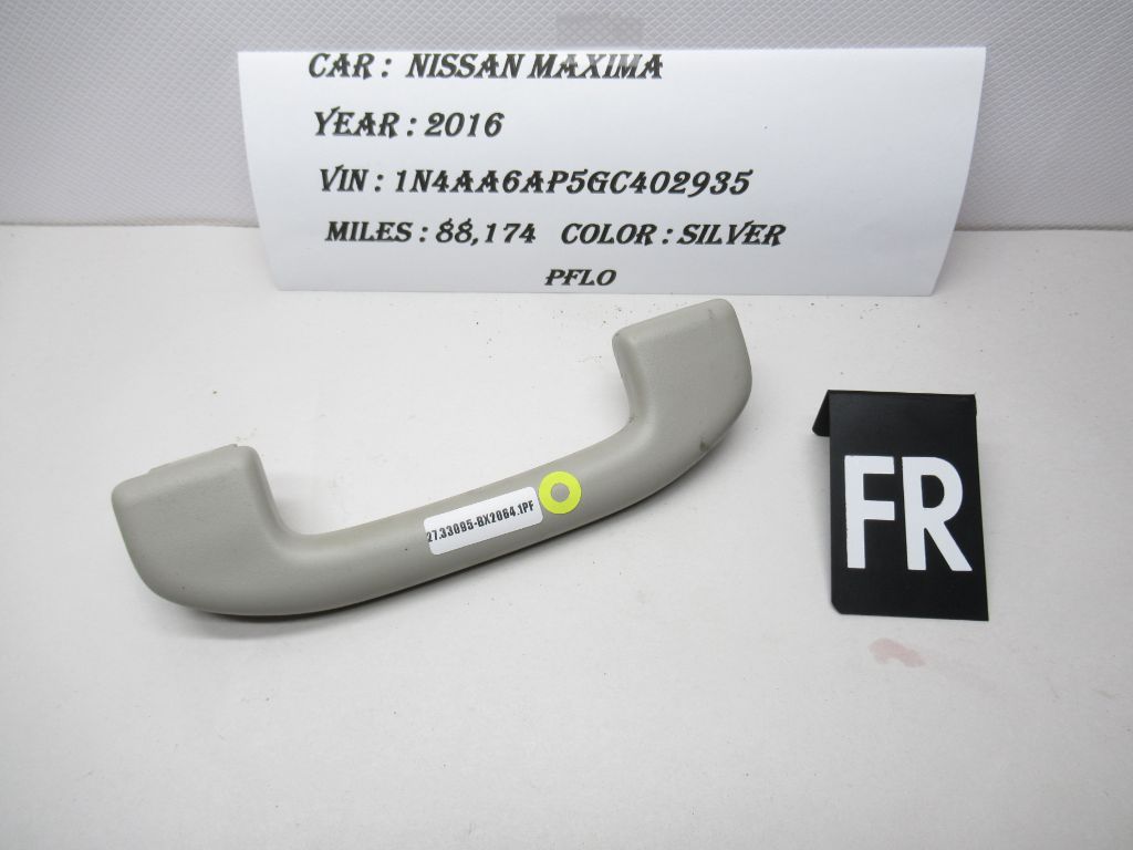 2016-2020 Nissan Maxima Front Right Side Upper Grab Grip Handle L0074658AB OEM