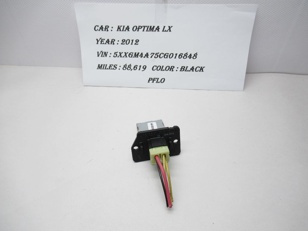 11-15 Kia Optima LX Blower Motor Resistor 971283K000 OEM