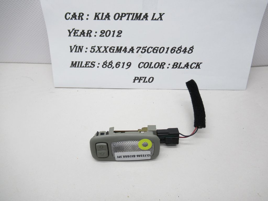 2012 Kia Optima Sun Visor Light Switch Control 928913SXXX OEM