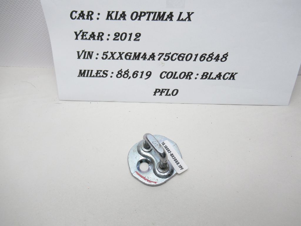 2012 Kia Optima Door Lock Latch Strike Plate 813501D000 OEM