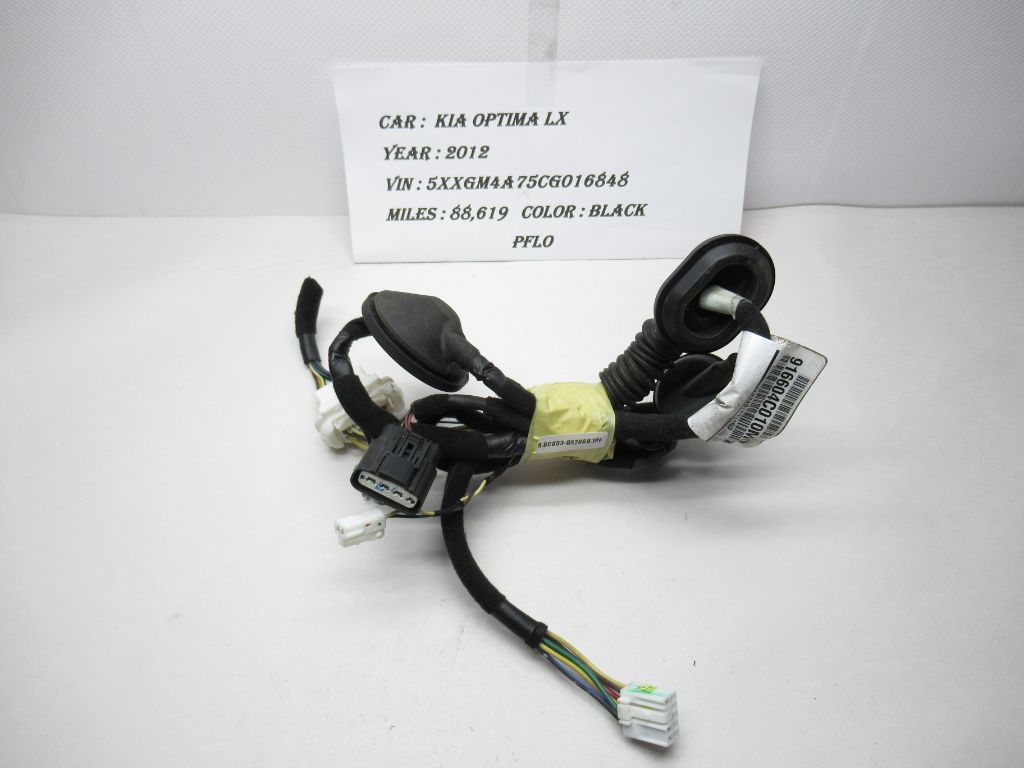 2011-2015 Kia Optima Rear Right Door Wire Harness 916604C010M0 OEM