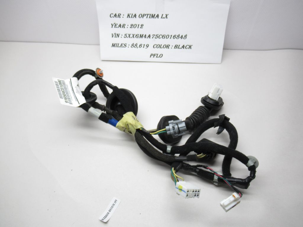 12-14 Kia Optima Rear Left Driver Side Door Wire Wiring Harness 916504C010M0 OEM