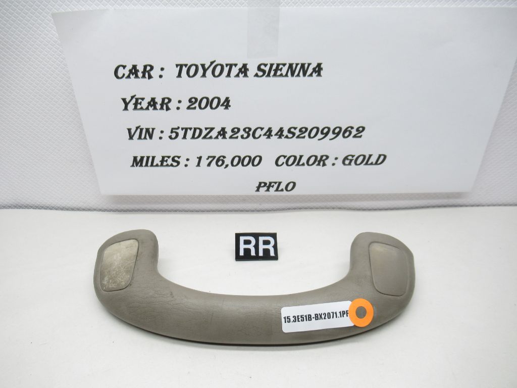 2004-2010 Toyota Sienna Rear Right Grab Handle 74620-08010 OEM