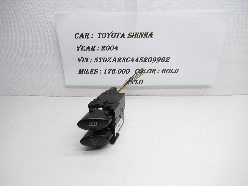 2004-2010 Toyota Sienna Hazard Emergency Switch Button 84332-AE010 OEM